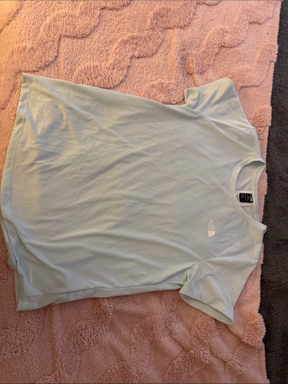 The North Face Pale Blue Crew Neck Tee